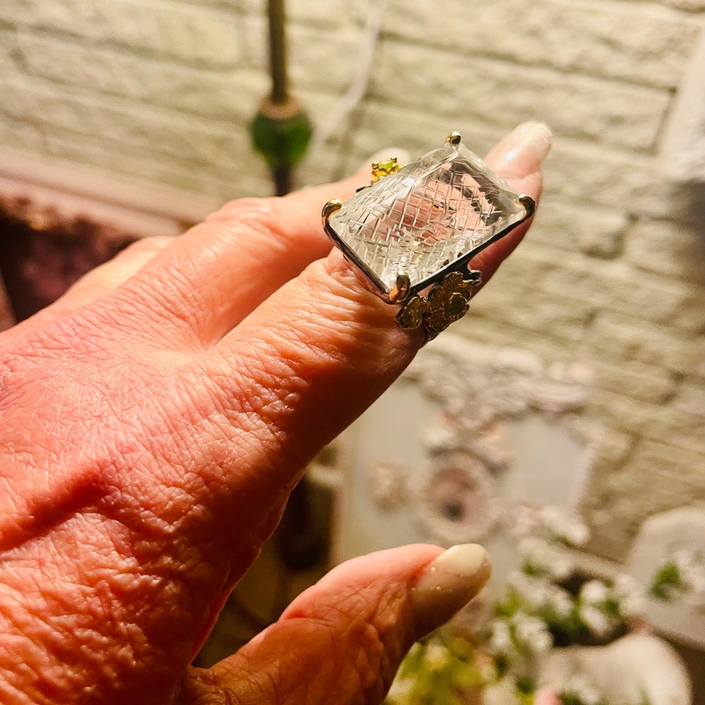Authentic quartz ring - Picture 5 of 13